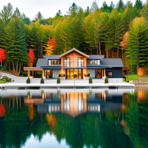 prefab-cottages-stratford-Beautiful-Modern-Affordable-Luxury-Prefab-Cottage-Design-on-lakefront-in-Ontario-Example