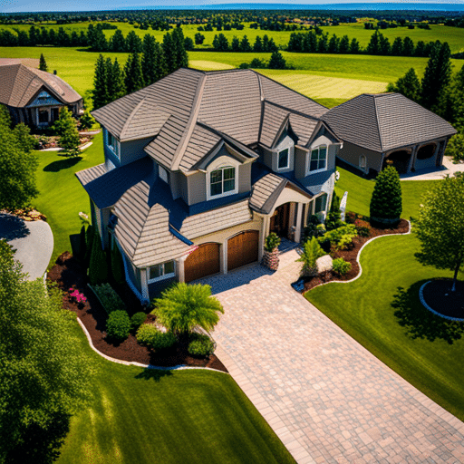 Advantages-of-off-site-construction-in-Ontario-Beautiful-Modern-Affordable-Prefab-Home-Exteriors-Unique-Design-Aerial-View-Example