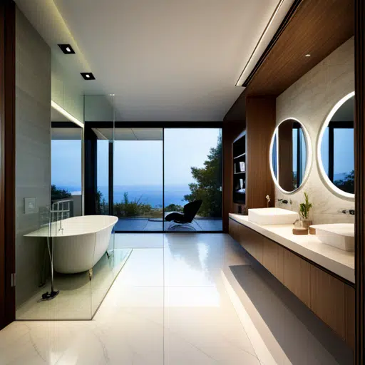 Affordable-Prefab-Homes-Kawartha-Lakes-Beautiful-Luxurious-Modern-Affordable-Prefab-Home-Bathroom-Interior-Unique-Design-Example