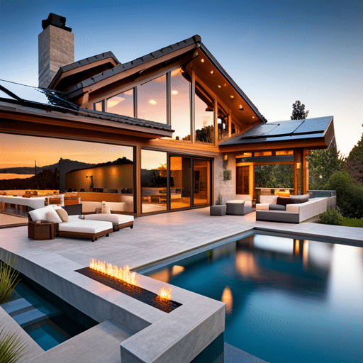 Green-Building-Technologies-in-Prefab-Homes-Ontario-Beautiful-Luxury-Modern-Affordable-Prefab-Home-Exterior-With-Solar-Panels-Unique-Designs-Example