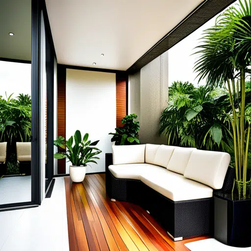 Modern-Prefab-Homes-Aurora-Beautiful-Luxurious-Modern-Affordable-Prefab-Home-Balcony-Interior-Unique-Design-Example