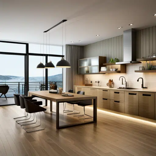 Modern-Prefab-Homes-Aurora-Beautiful-Luxurious-Modern-Affordable-Prefab-Home-Kitchen-Interior-Unique-Design-Example