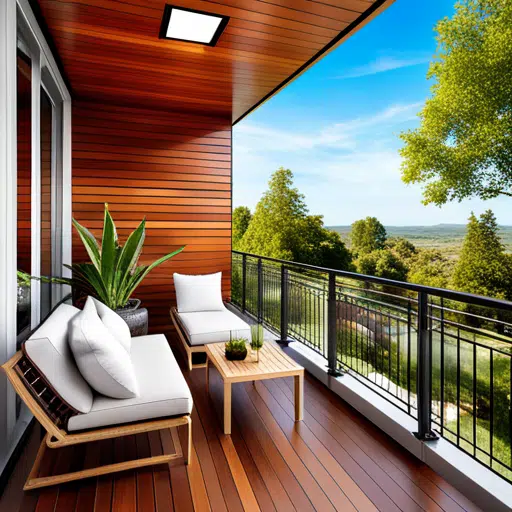 Montebello-Prefab-Home-Custom-Balcony-Interior-Design-Example