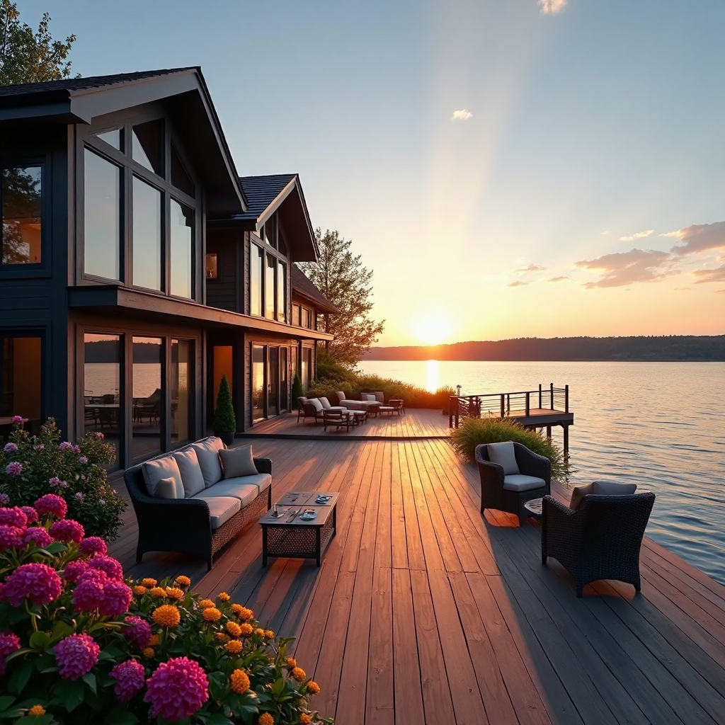 prefab-homes-muskoka-Beautiful-Luxury-Modern-Affordable-Prefab-Home-Stylish-Exterior-Unique-Lakefront-Design-in-Muskoka-Ontario-Canada