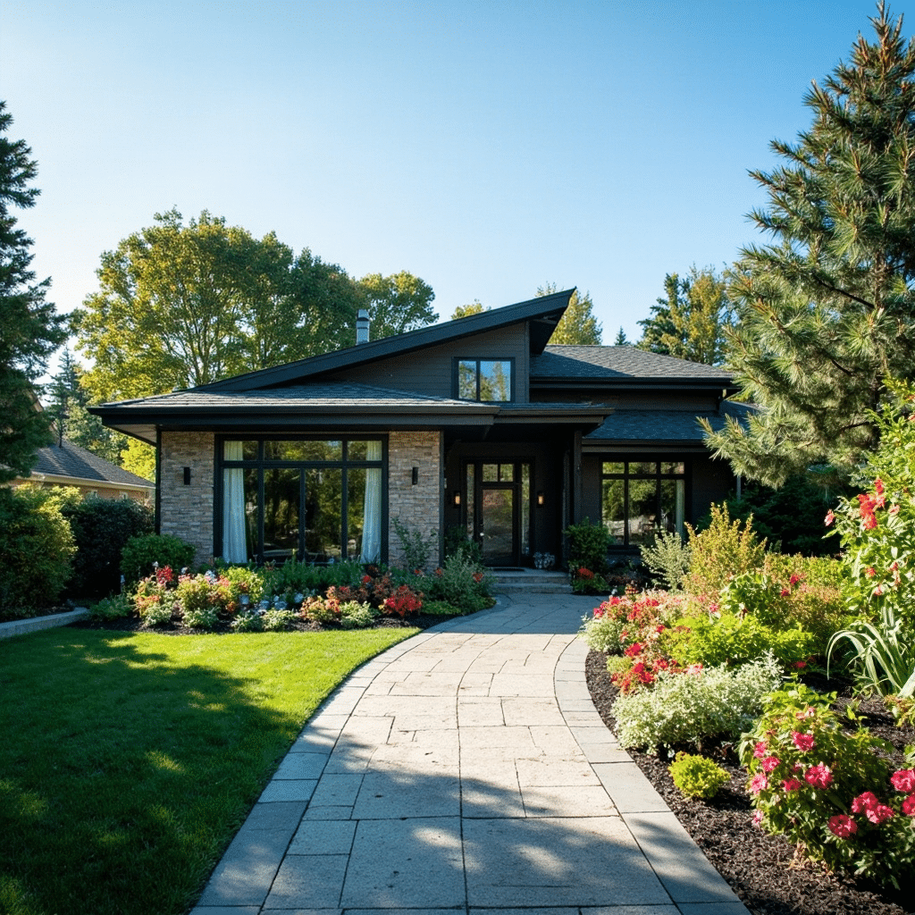 Ready-to-Move prefab home in London, Ontario recently delivered fully assembled by truck and crane, offering a turnkey housing solution for homebuyers