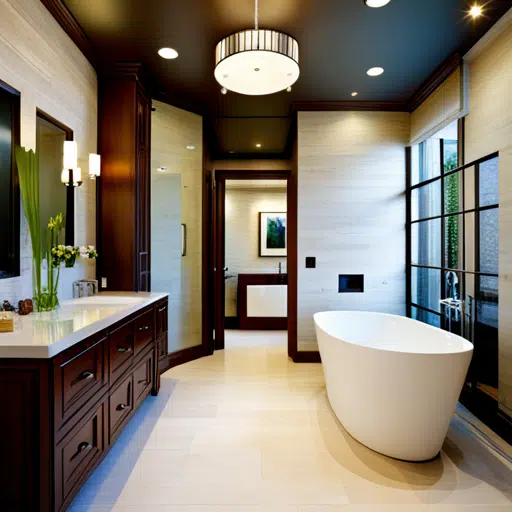 Luxury-Cottage-Builders-Georgina-Beautiful-Luxury-Modern-Affordable-Prefab-Cottage-Home-Bathroom-Interior-Unique-Design-Example