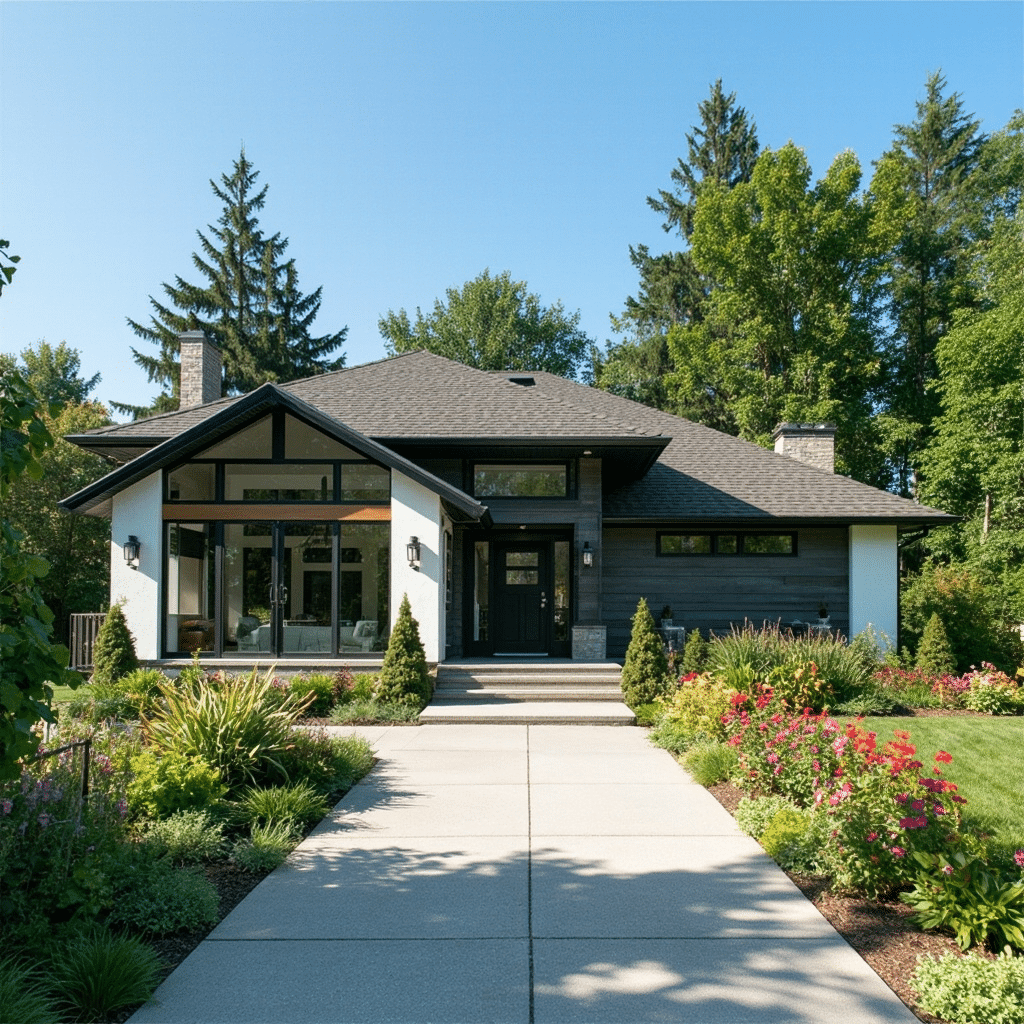 Modular prefab home in Ontario built to CSA A277 standards — permanent foundation, energy-efficient design, and precision-built quality, offering superior safety and comfort compared to manufactured mobile homes.