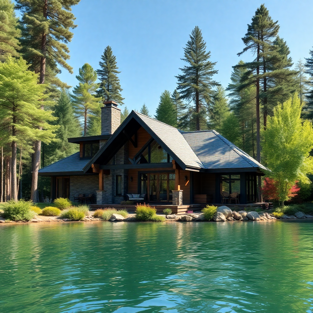 Two-bedroom-house-plans-Beautiful-Affordable-Prefabricated-Modular-Two-Bedroom-Home-Sleek-Exterior-Unique-Design-in-Ontario-Canada