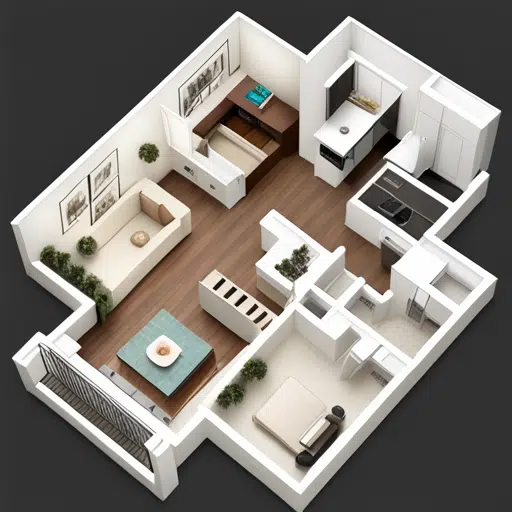 one-bedroom-house-plans-beautiful-luxury-modern-affordable-one-bedroom-house-plans-3D-Design-example
