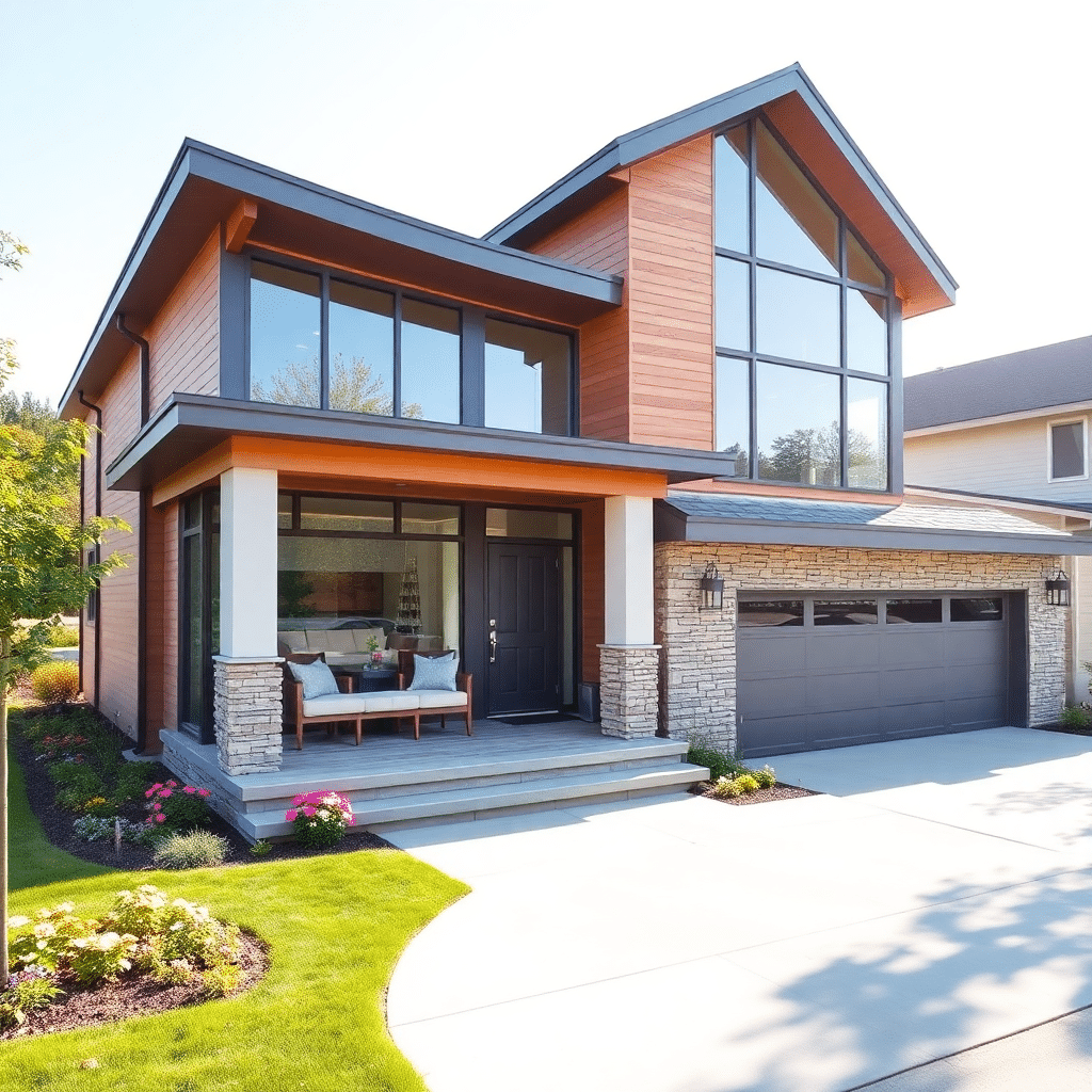 prefab-homes-Brampton-Beautiful-Modern-Prefab-Home-Stylish-Exterior-Unique-Design-in-Brampton-Ontario-Canada