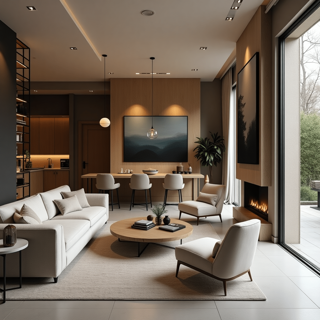 Affordable modern prefab home interior in London, Ontario featuring stylish open-concept design.