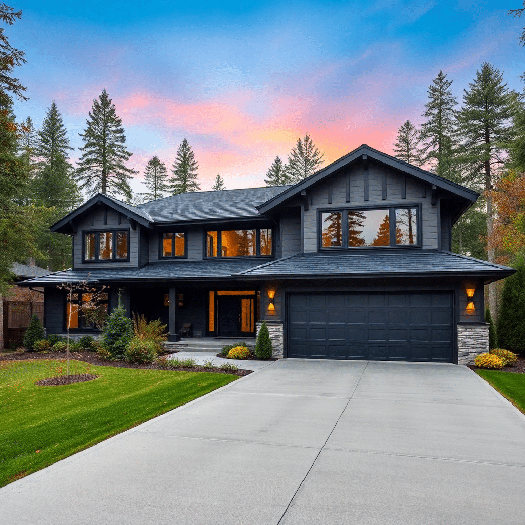 prefab-homes-Milton-beautiful-luxury-modern-affordable-prefab-Home-stylish-exterior-design-example-in-Milton-Ontario-Canada