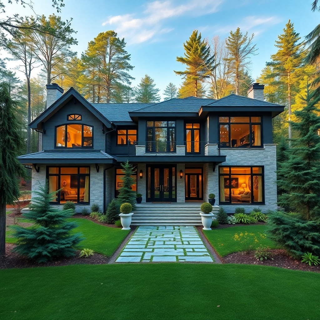 prefab-homes-sarnia-beautiful-modern-prefab-Home-stylish-exterior-design-example-in-Sarnia-Ontario-Canada