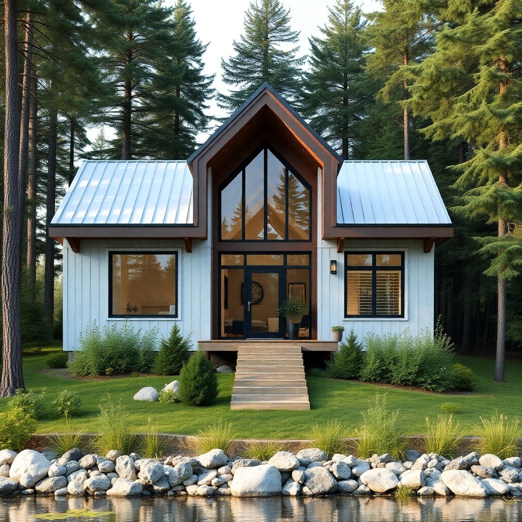 modern-prefab-cabins-ontario-Beautiful-Modern-Affordable-prefab-cabin-Sleek-Exterior-Unique-Design-in-Ontario-Canada