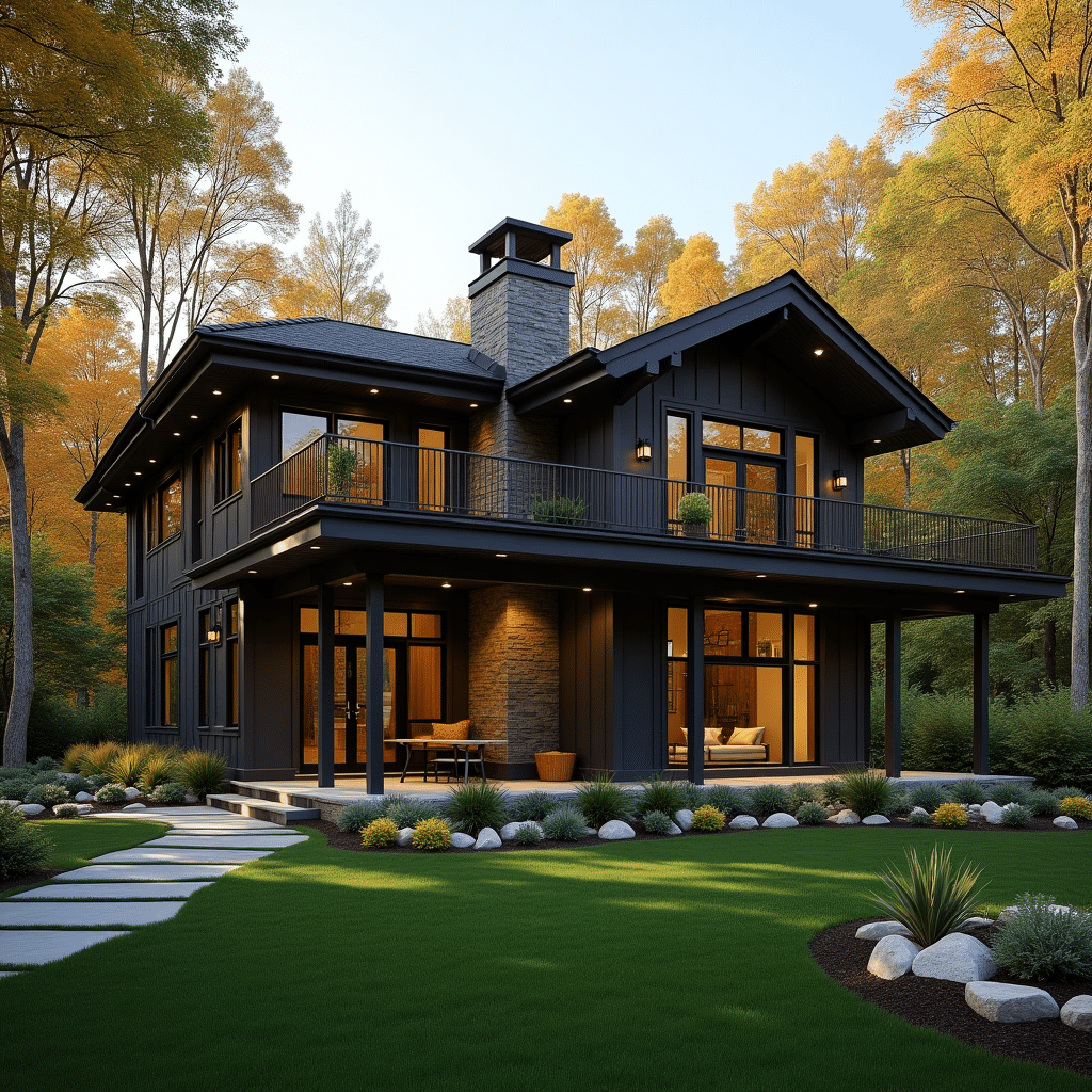 prefab-houses-kitchener-Beautiful-Affordable-Prefab-House-Stylish-Exterior-Unique-Design-in-Kitchener-Ontario-Canada