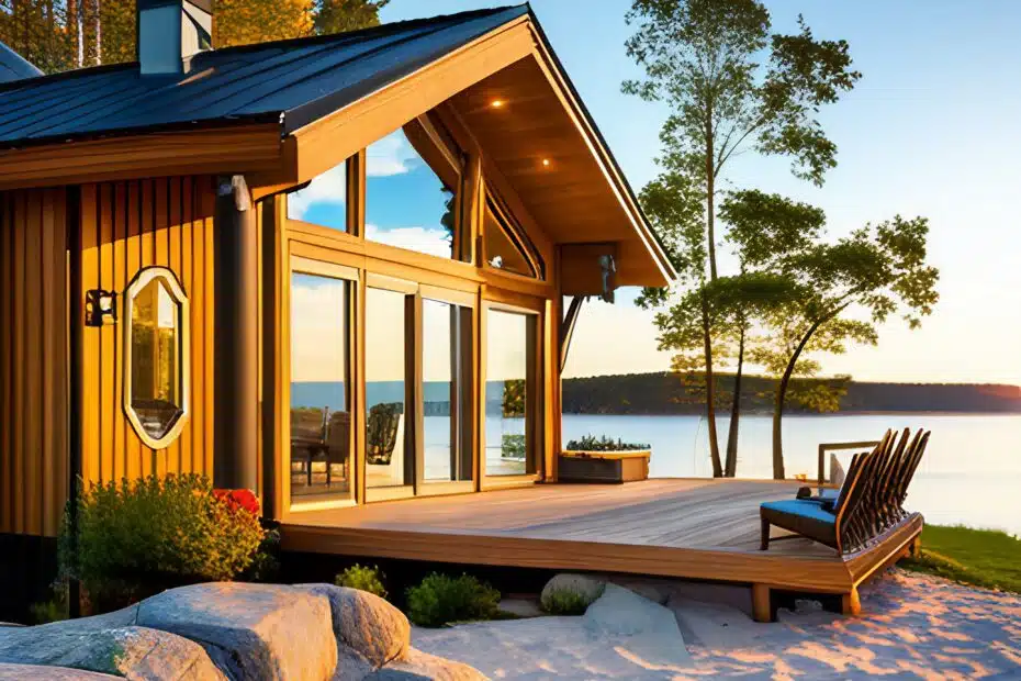 small-prefab-cottages-kawartha-lakes-Beautiful-Modern-Affordable-Luxury-Prefab-Cottages-Design-in-Ontario-Example