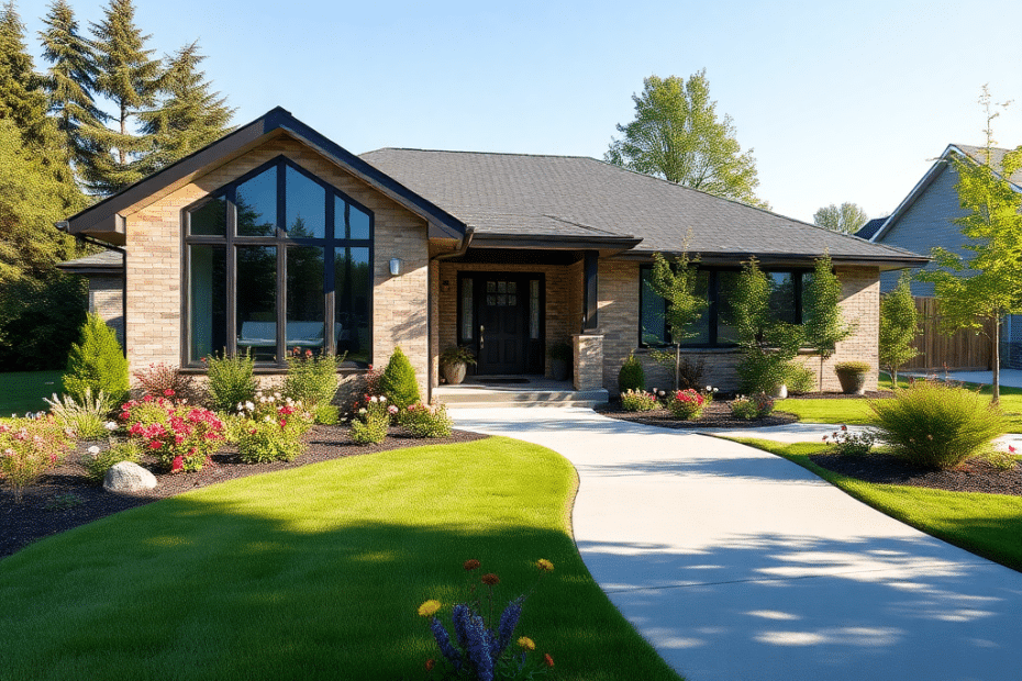 Modern and affordable small prefab home in Thunder Bay featuring stylish, high-quality exterior design