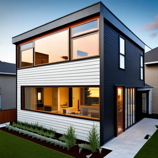 Small-Prefab-Homes-Hamilton-beautiful-modern-affordable-prefab-home-stylish-exterior-design-example-in-Ontario