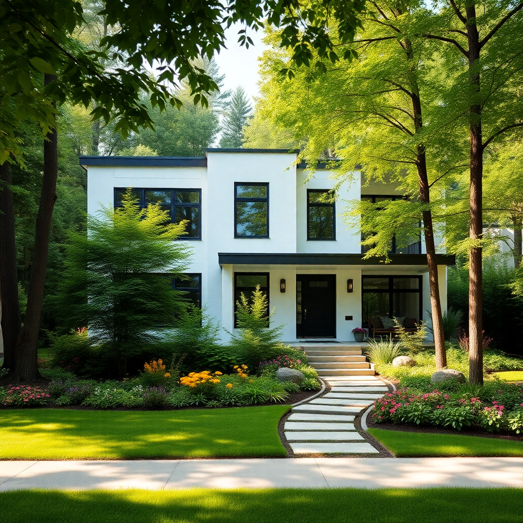 Prefab-Homes-Muskoka-Prices-Beautiful-Affordable-Prefab-Home-Stylish-Exterior-Unique-Design-in-Muskoka-Ontario-Canada