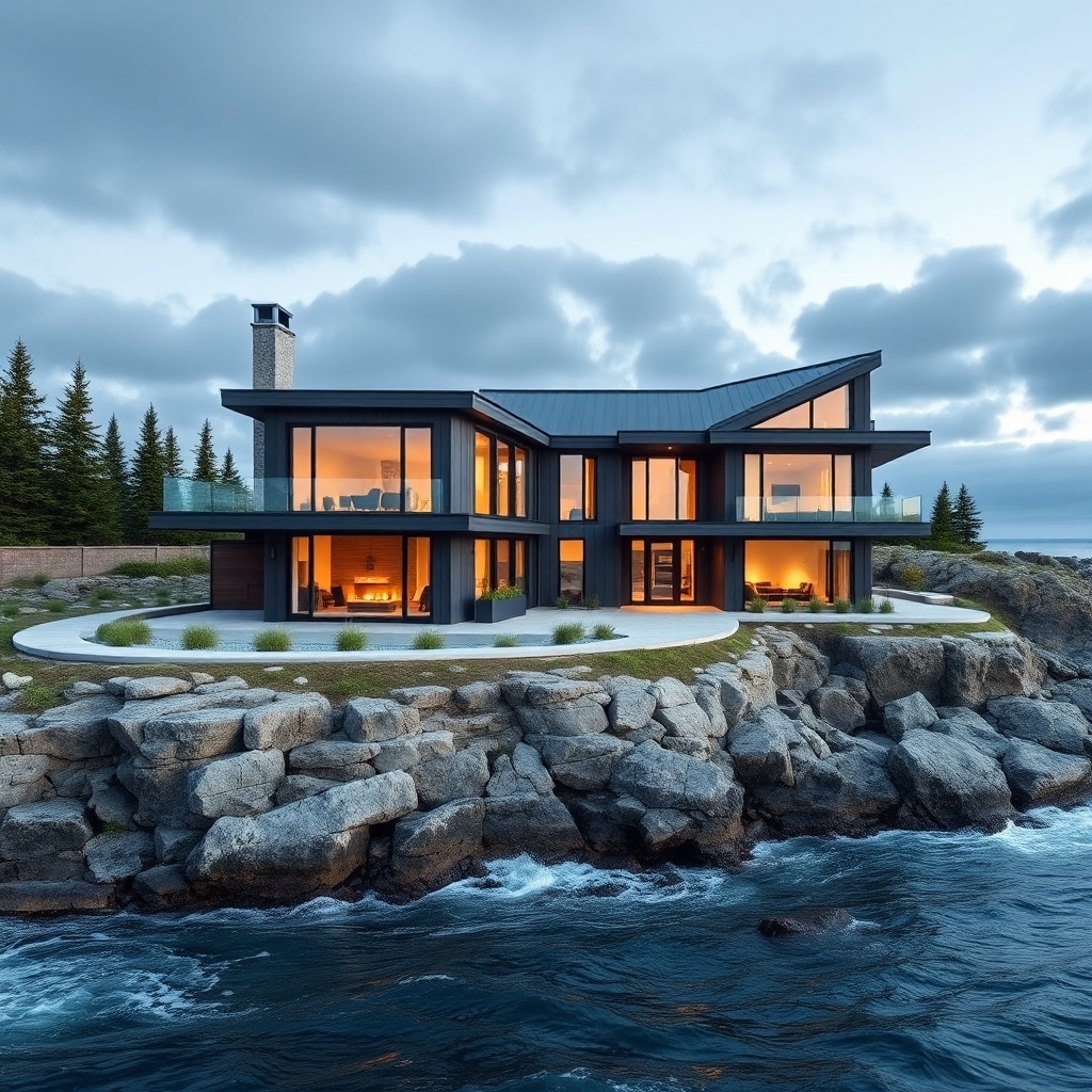 Prefab-Homes-Atlantic-Canada-beautiful-luxury-modern-affordable-prefab-home-sleek-exterior-design-example-in-Atlantic-Canada