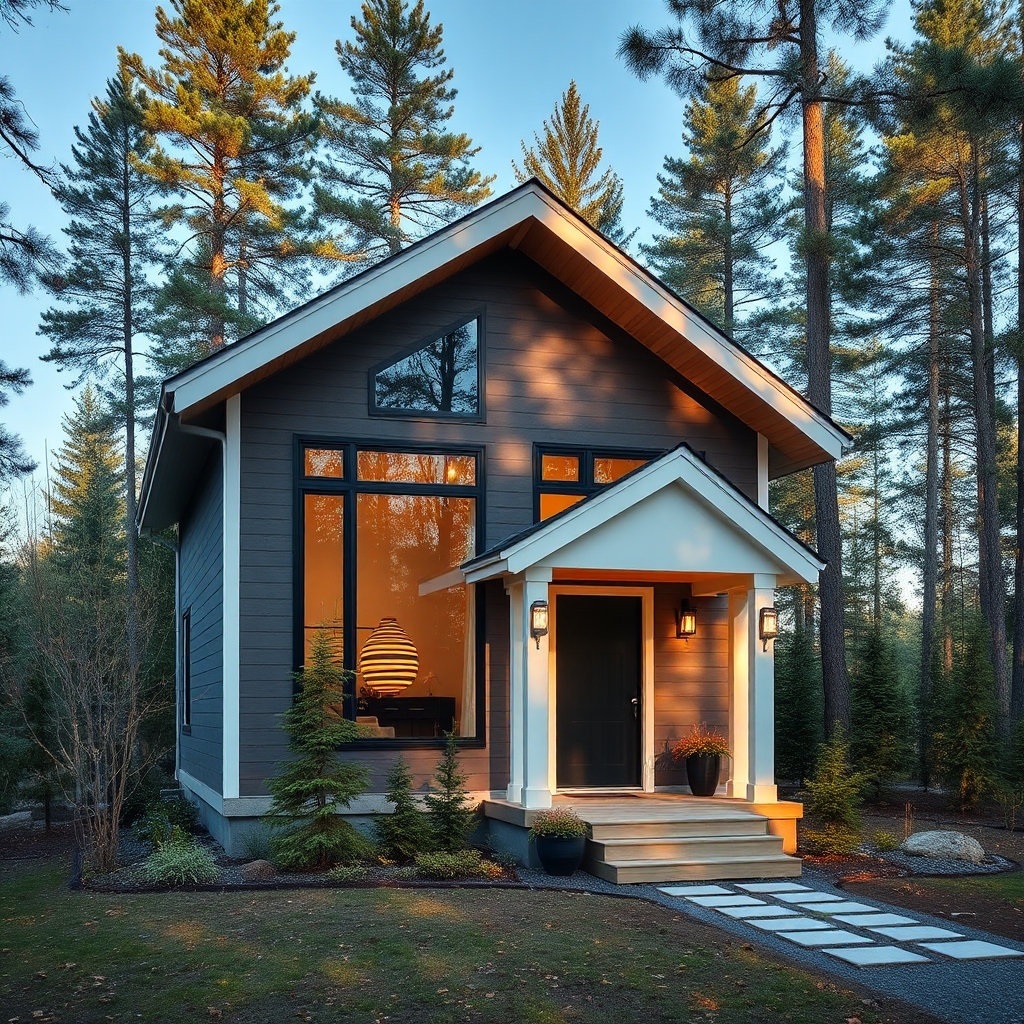 Small-Prefab-Homes-Nova-Scotia-Prices-beautiful-luxury-modern-affordable-prefab-home-rustic-exterior-design-example-in-Nova-Scotia