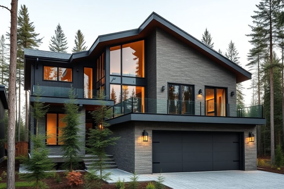 Prefab-Home-Builders-Ottawa-beautiful-luxury-modern-affordable-prefab-home-stylish-exterior-design-example-in-Ottawa-Ontario-Canada