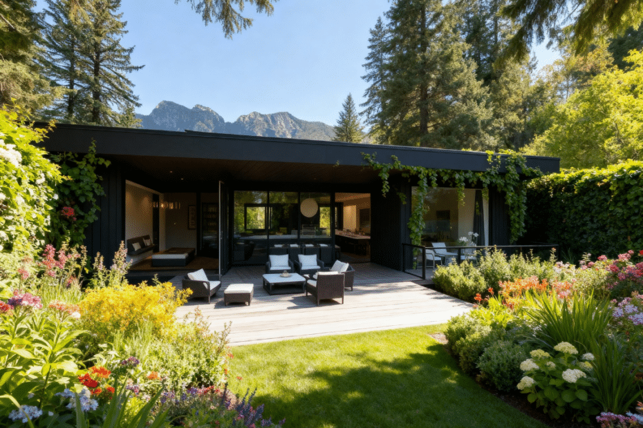 Affordable modern prefab homes price comparison in Canada showing a contemporary prefab home exterior with clean architectural lines and energy-efficient design