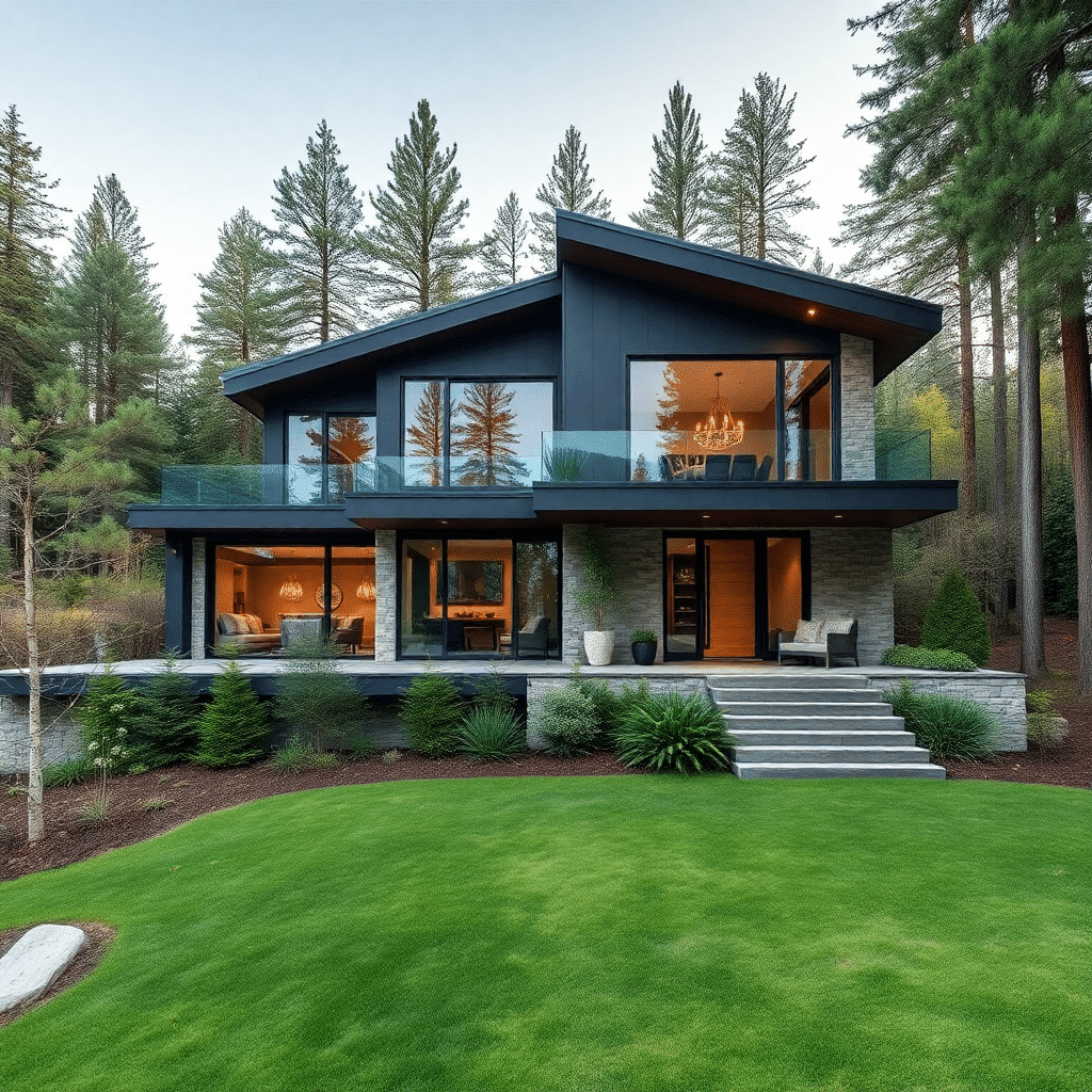 Canadian-Prefab-Homes-Beautiful-Affordable-Prefab-Home-Sleek-Exterior-Unique-Design-in-Canada