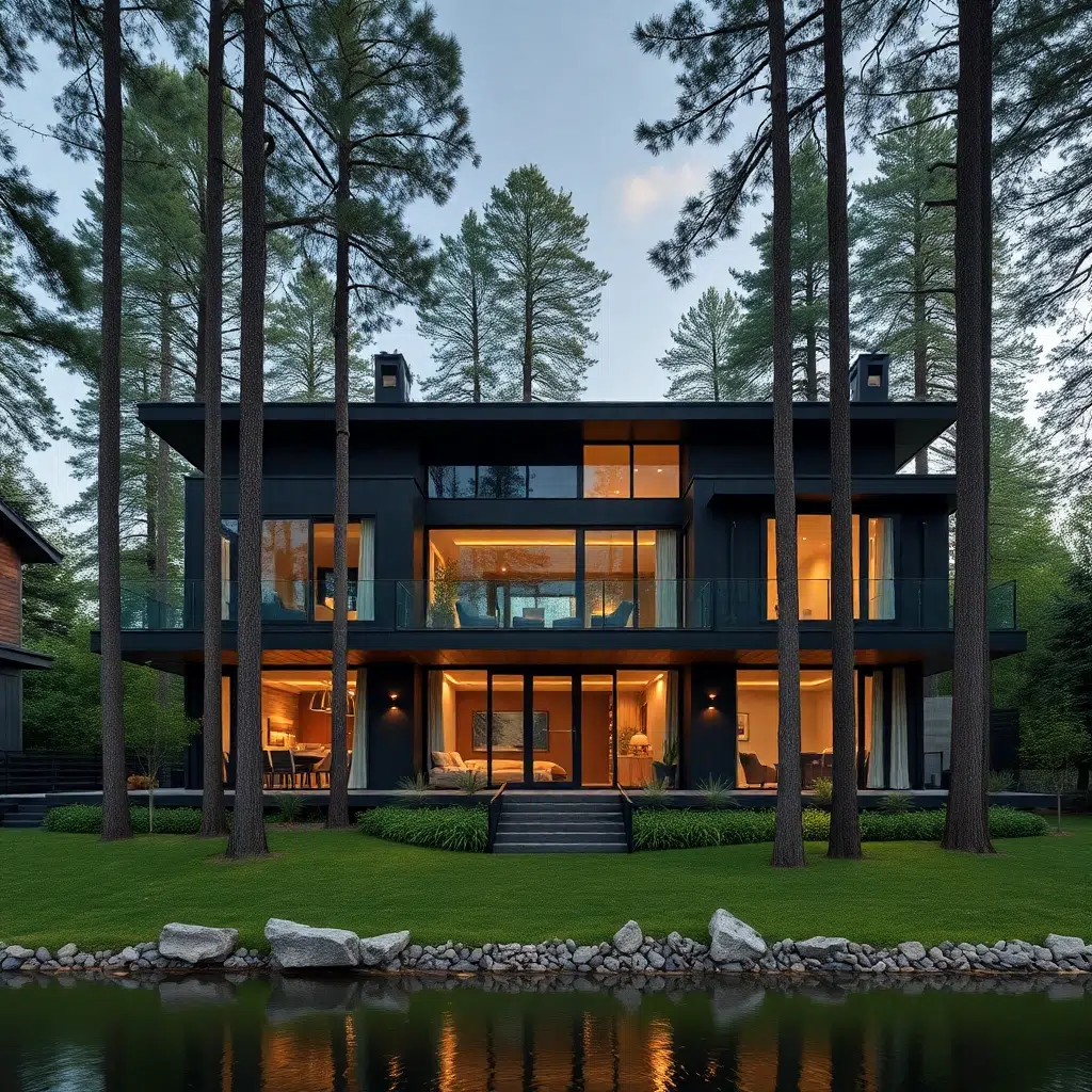 Canadian-Prefab-Homes-Beautiful-Modern-Affordable-Prefab-Home-Luxury-Style-Exterior-Unique-Design-in-Canada