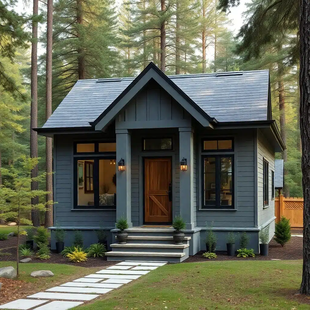 Small-Modular-Homes-Ontario-Beautiful-Affordable-small-Modular-Home-Luxury-Style-Exterior-Unique-Design-in-Ontario-Canada