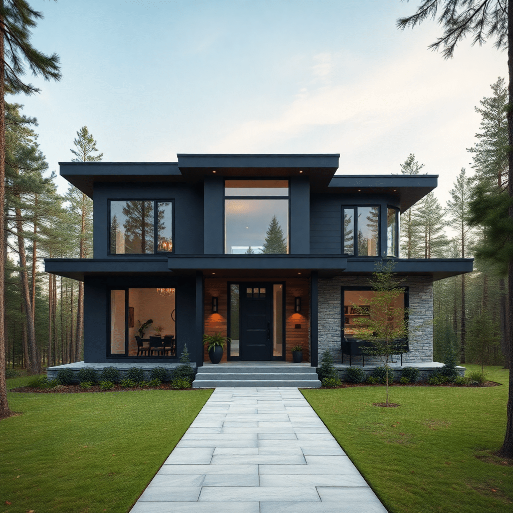 Types-of-Prefab-Homes-Beautiful-Luxury-Modern-Affordable-Modular-Home-Stylish-Exterior-Unique-Design-in-Canada