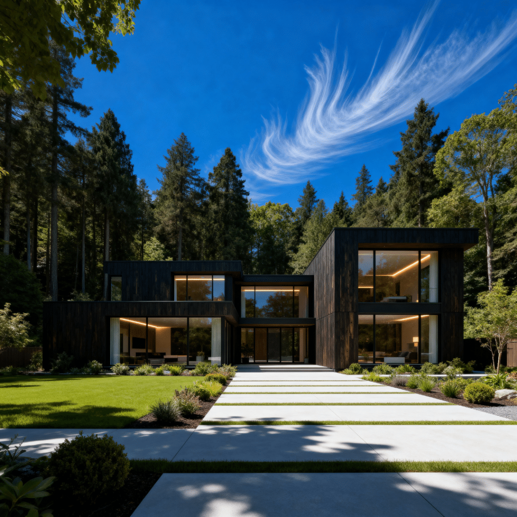 Energy-efficient Canadian prefab homes for sale with modern exterior design, high-performance windows, and construction that lowers long-term operating costs