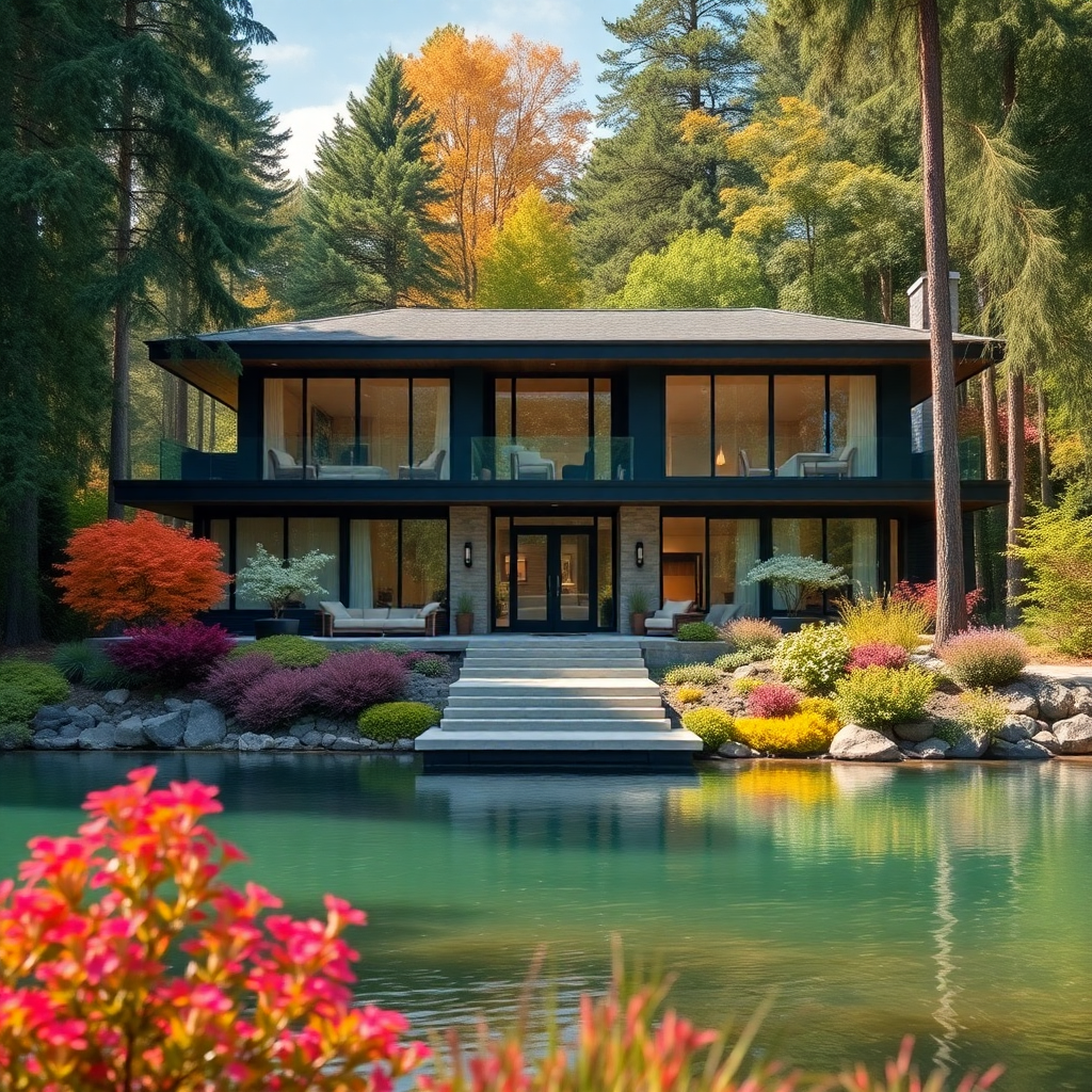 Design-Considerations-for-Two-Bedroom-House-Plans-Beautiful-Modern-Prefab-Home-Stylish-Exterior-Unique-Design-in-Ontario-Canada