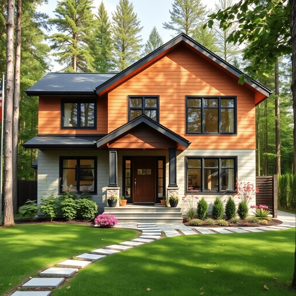 Low-Cost-2-Bedroom-House-Plans-Beautiful-Affordable-Prefab-Home-Stylish-Exterior-Unique-Design-in-Ontario-Canada