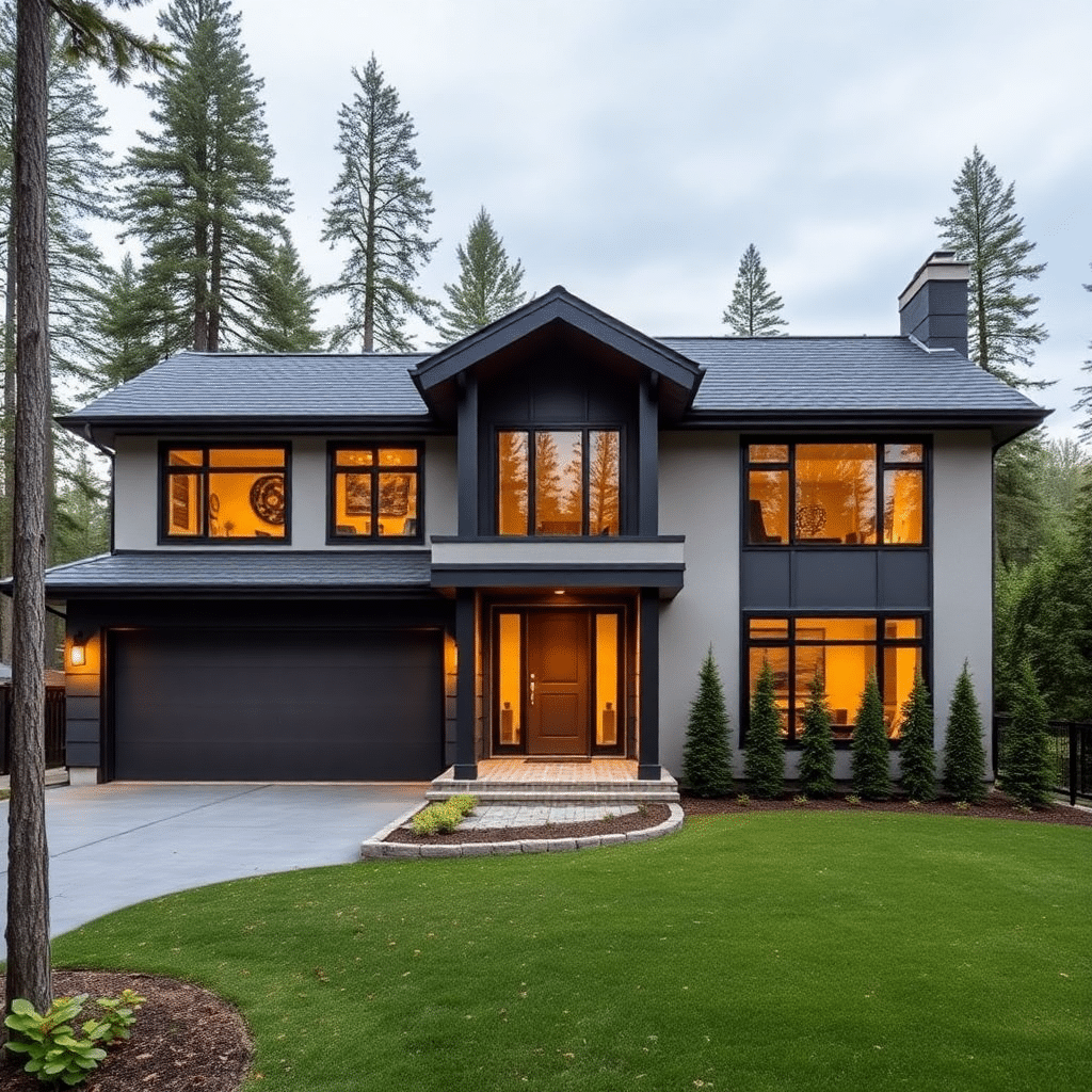Small-2-Bedroom-House-Plans-Beautiful-Modern-Prefab-Home-Stylish-Exterior-Unique-Design-in-Ontario-Canada