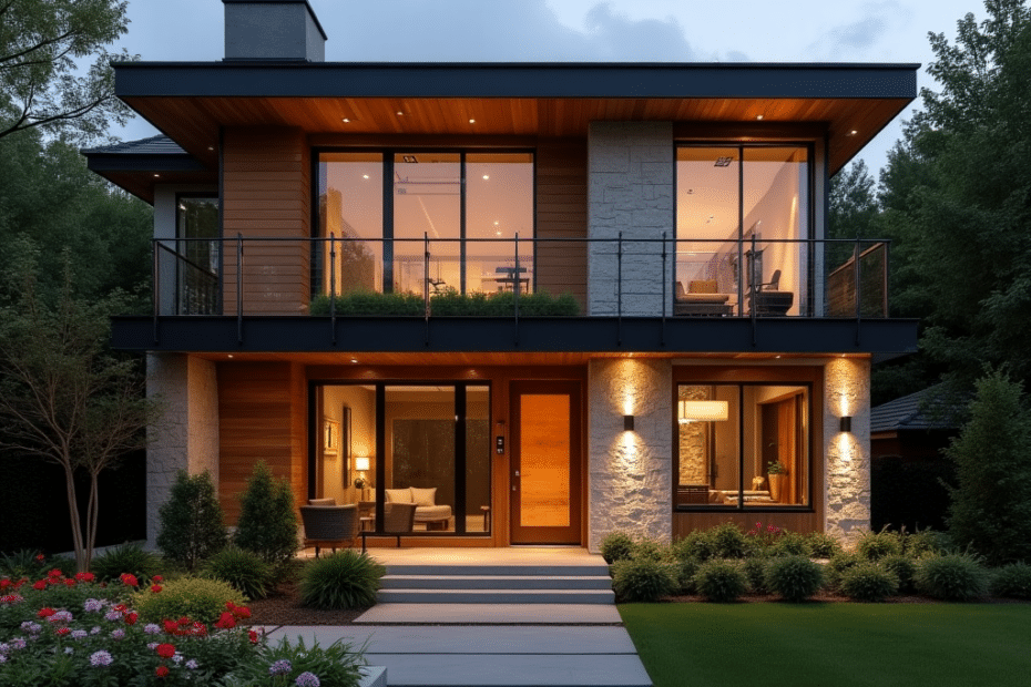Benefits-of-Prefab-Homes-in-Kitchener-Beautiful-Luxury-Modern-Affordable-Prefab-Home-Stylish-Exterior-Unique-Design-in-Kitchener-Ontario-Canada