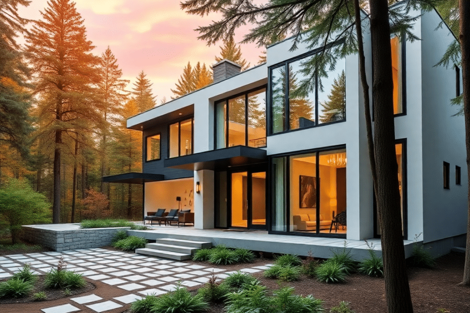 Benefits-of-a-Prefab-Home-in-Oshawa-Beautiful-Luxury-Modern-Affordable-Prefab-Home-Stylish-Exterior-Unique-Design-in-Oshawa-Ontario-Canada