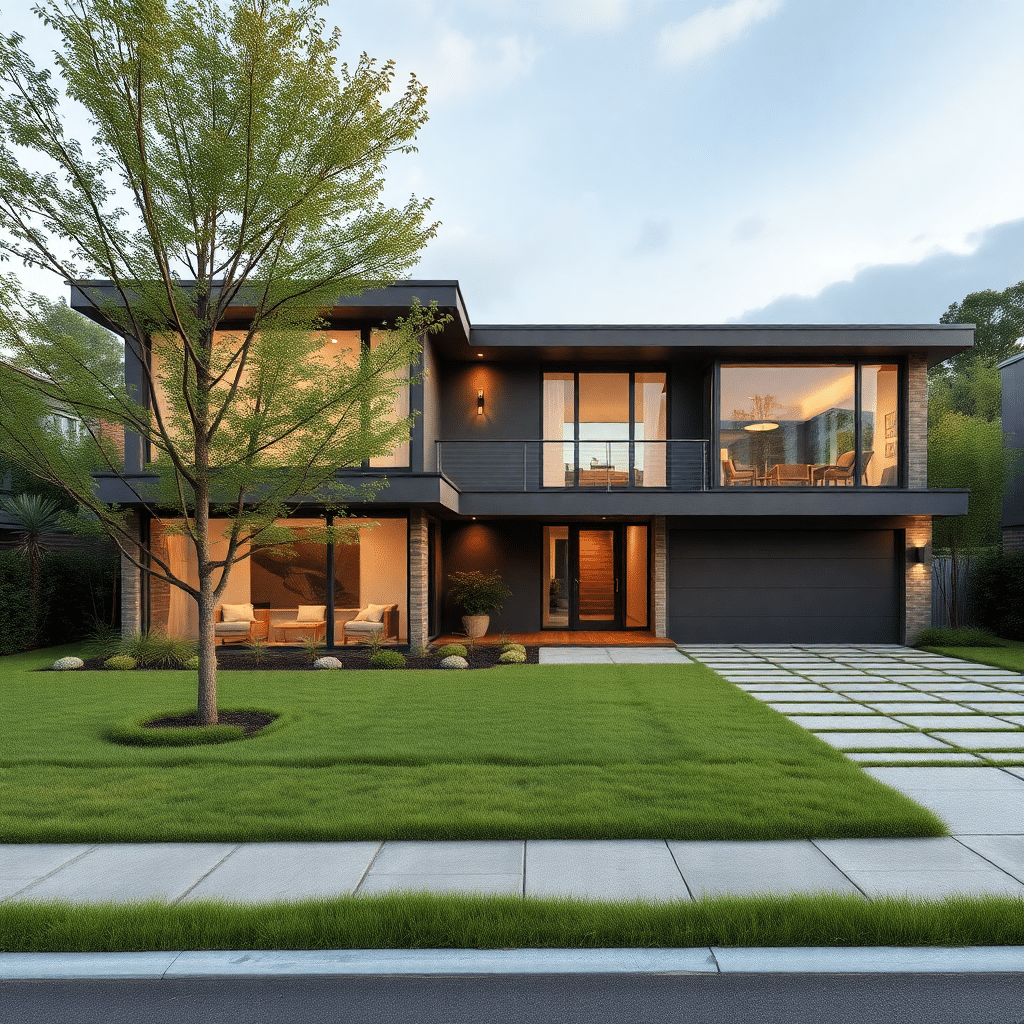 Beautiful-Modern-Prefab-Home-Exterior-in-Ontario-Canada