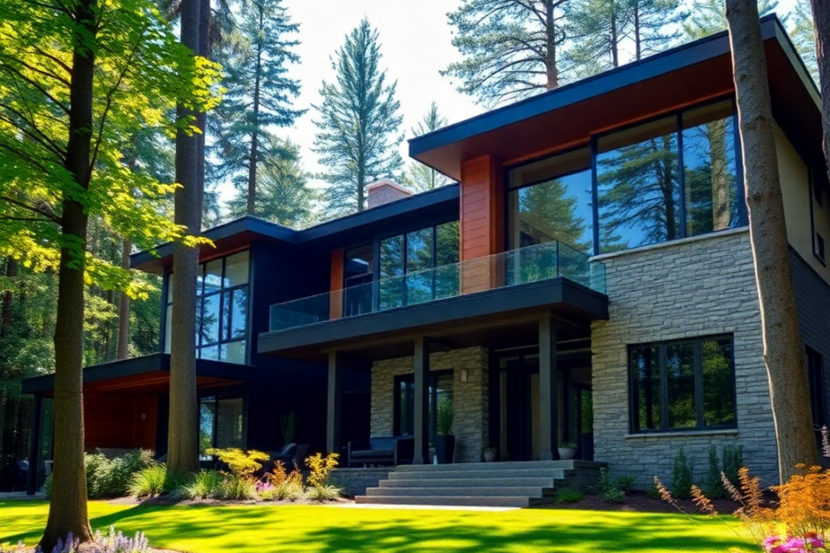 Building-Process-of-Prefab-Homes-in-Windsor-beautiful-luxury-modern-affordable-prefab-Home-stylish-exterior-design-example-in-windsor-Ontario-Canada