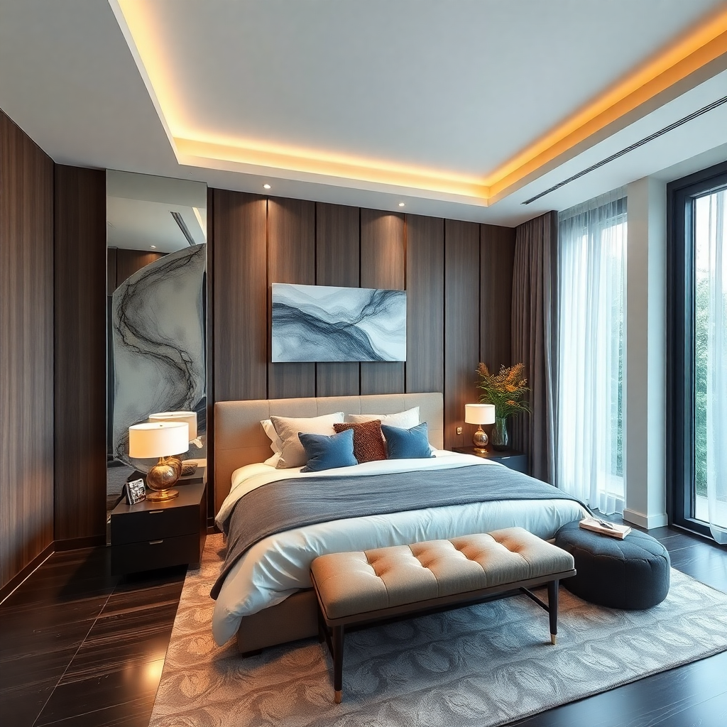 Chrysalis-Prefab-Home-Stylish-Luxury-Modern-Affordable-Interior-Bedroom-Design-Example-in-Ontario-Canada