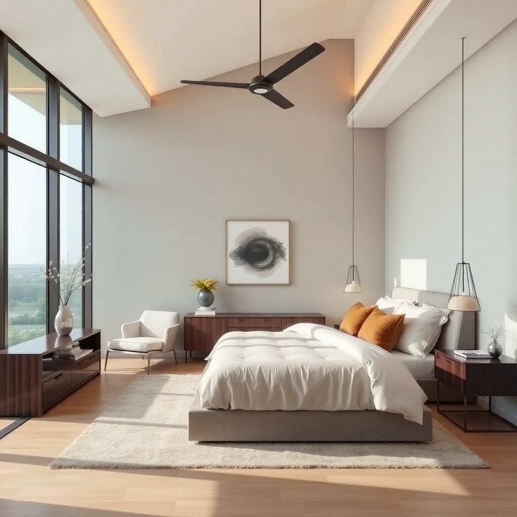 Harbour-Side-Prefab-Home-Beautiful-Stylish-Luxury-Modern-Affordable-Interior-Bedroom-Design-Example-in-Ontario-Canada