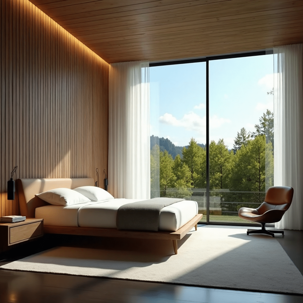 Lake-View-Prefab-Cottage-Home-Interior-Design-Beautiful-Bedroom