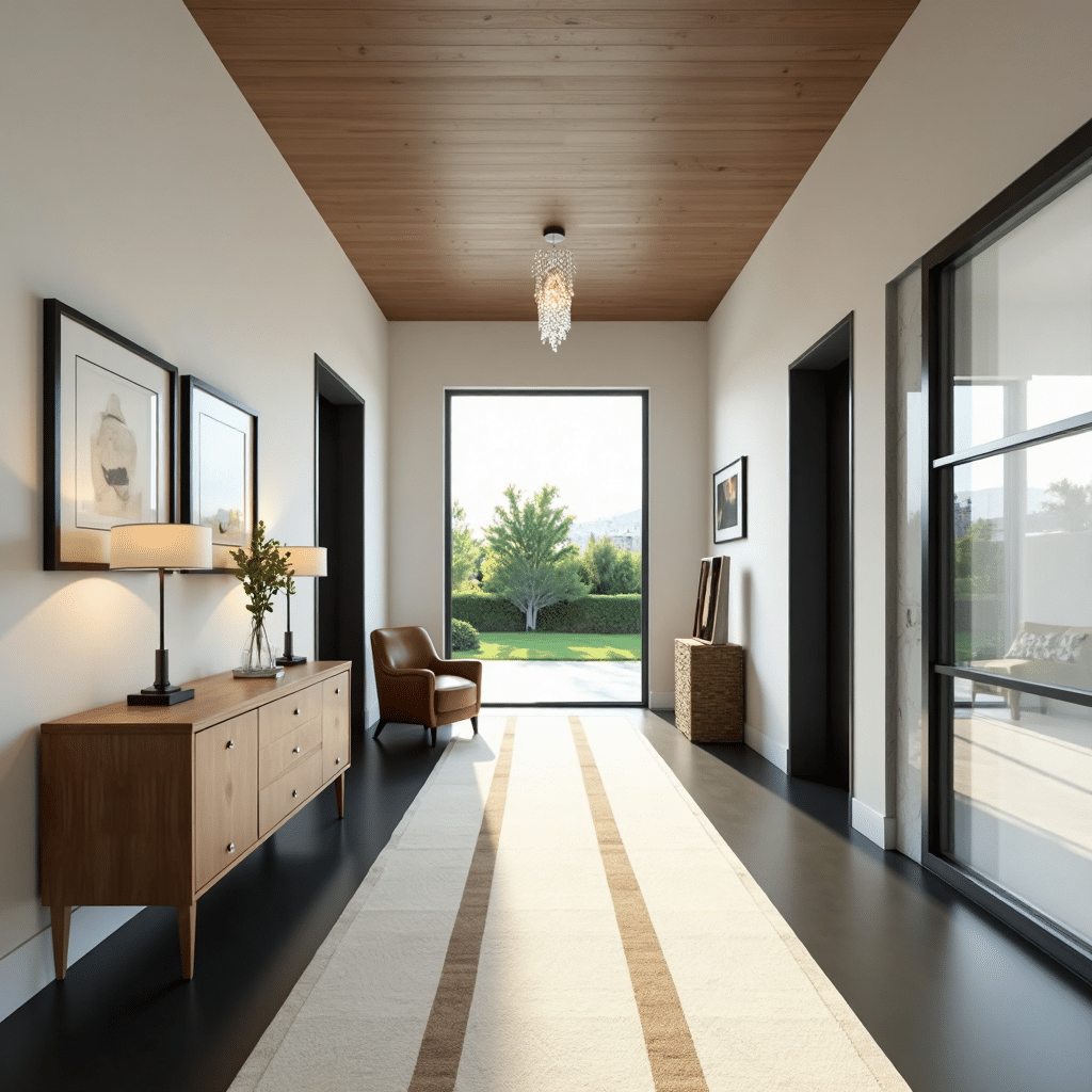 Orchard-Prefab-Cottage-Home-Interior-Design-Beautiful-Stylish-Hallway-Area