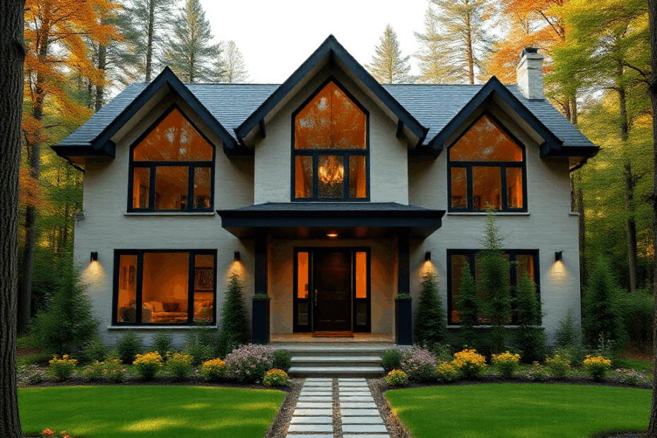 Benefits-of-Prefab-Homes-in-Sarnia-beautiful-luxury-modern-affordable-prefab-Home-stylish-exterior-design-example-in-Sarnia-Ontario-Canada