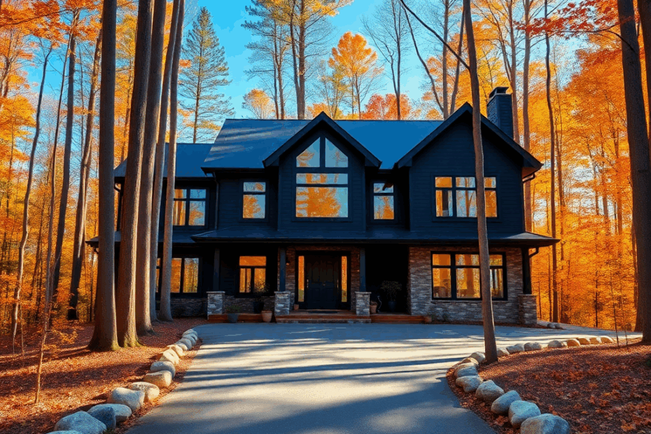 Financing-for-Prefab-Homes-in-Belleville-beautiful-luxury-modern-affordable-prefab-Home-stylish-exterior-design-example-in-Belleville-Ontario-Canada