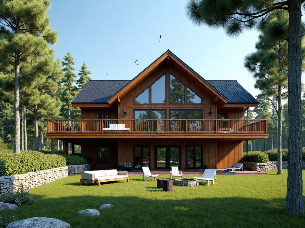 HARBOURSIDE-II-Prefab-Home-Cottage-Exterior-FRONT-VIEW-in-Ontario-Canada