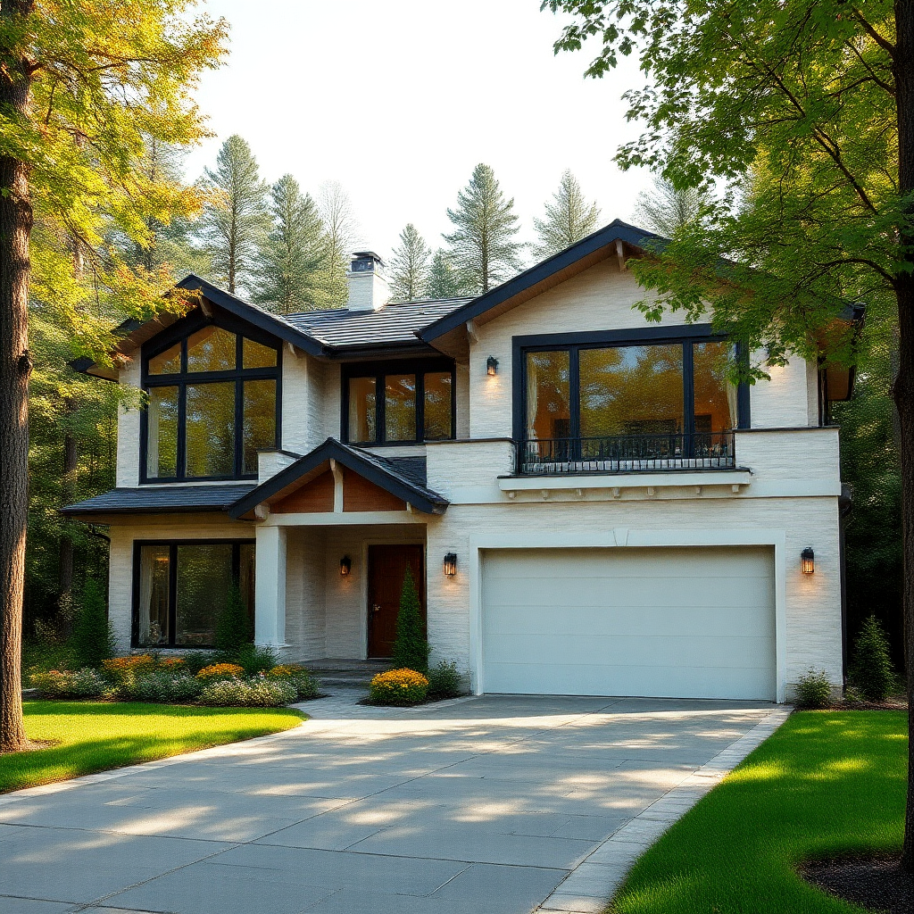 Prefab-Home-Builders-Ontario-beautiful-luxury-modern-affordable-prefab-home-sleek-exterior-design-example-in-Orillia-Ontario-Canada