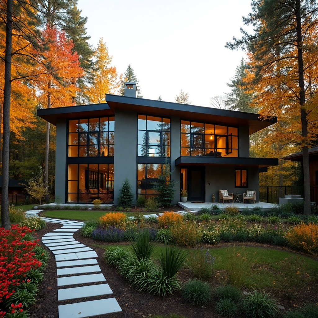 prefab-cottages-North-Bay-Beautiful-Affordable-Prefab-Cottage-Home-Stylish-Exterior-Design-Example-in-North-Bay-Ontario-Canada