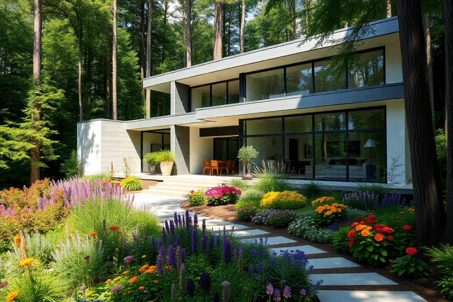 Modern-Prefab-Cottages-Ontario-for-Sale-Stylish-Modular-Home-on-Wooded-Residential-Lot