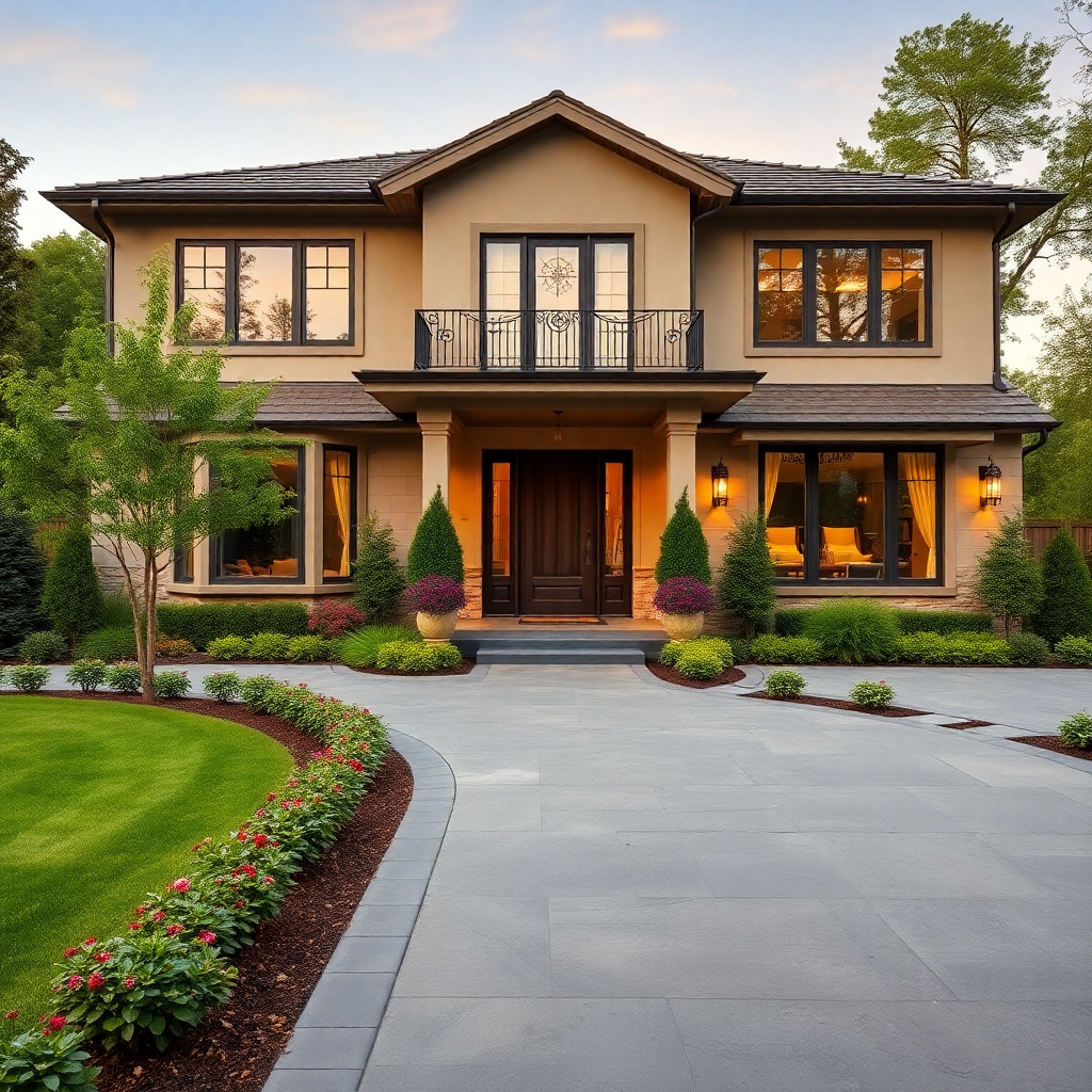 Prefab-Cottages-Oakville-Beautiful-Affordable-Prefab-Cottage-Home-Stylish-Exterior-Design-Example-in-Oakville-Ontario-Canada